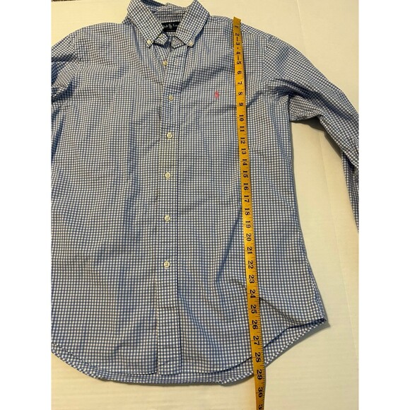 Ralph Lauren men Button Down Long Sleeve Shirt Size M - Picture 6 of 6